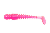 Eurotackle B-Vibe 1.5" Pink Swimbait Best Ultralight and finesse swimbait for Crappie, Trout, Bass, Bluegill, Perch, Walleye in Lakes and Rivers
