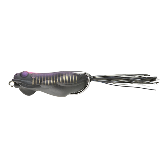 black frog fishing lure Caperlan FRG Natural Green 70mm