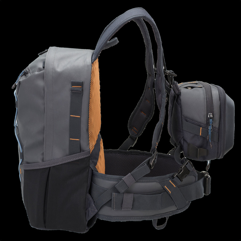 Black 40L Chrome Hunter Waterproof Backpack – Addicted Fishing