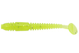 Eurotackle B-Vibe 2" Chartreuse Swimbait Best Ultralight and finesse swimbait for Crappie, Trout, Bass, Bluegill, Perch, Walleye in Lakes and Rivers