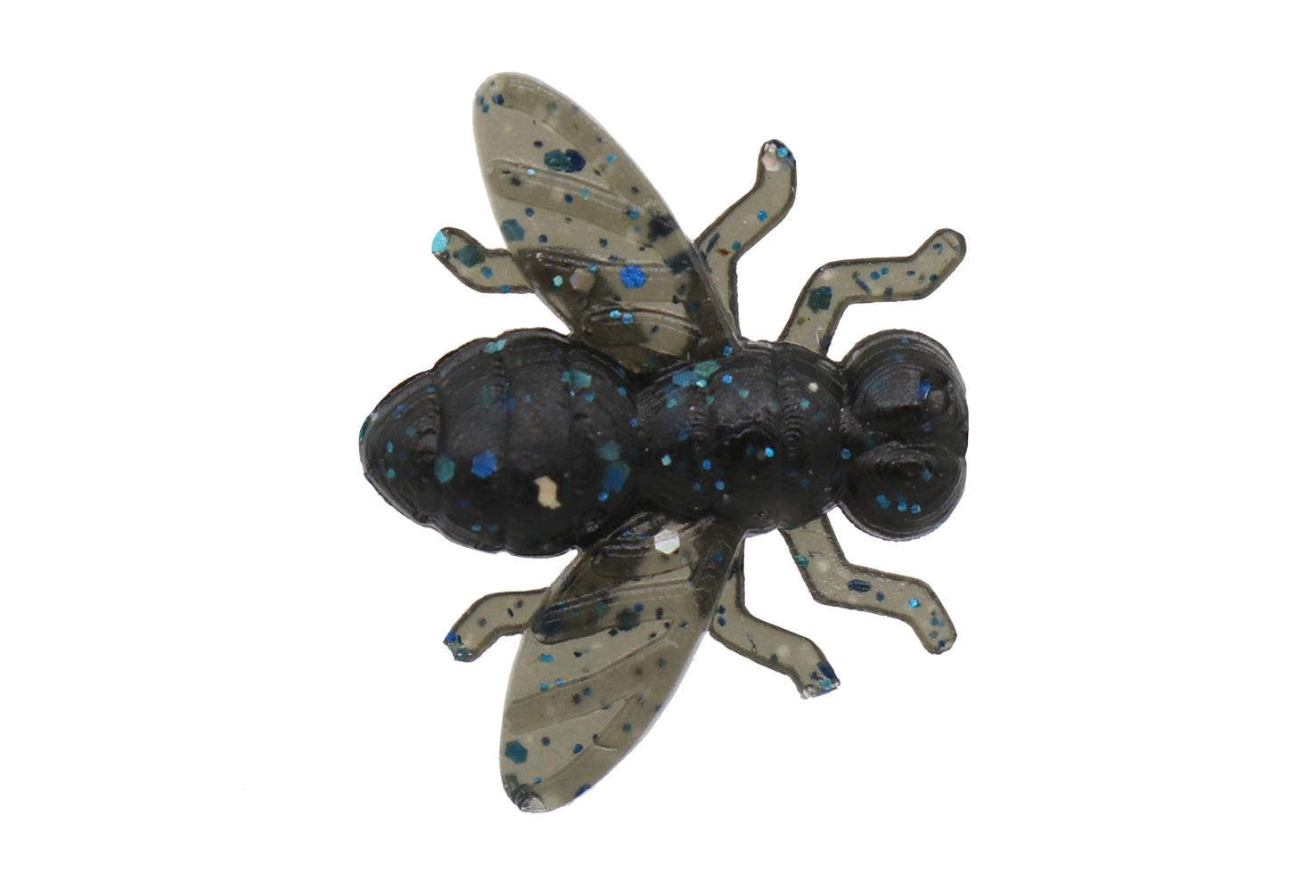 Micro Finesse Dark Knight Soft Plastic Fly 0.6" | Eurotackle
