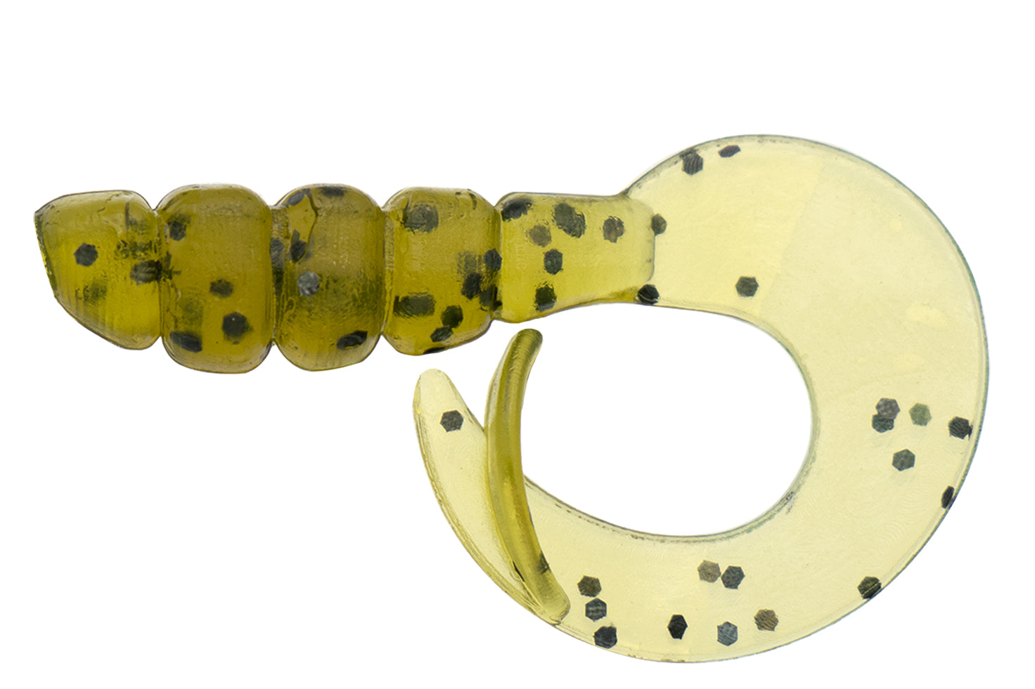D.O.A. Lures C.A.L. Series CURL-TAIL Grub - Chartreuse, curly tail grub fishing D.O.A. Lures C.A.L. Series CURL-TAIL Grub - Chartreuse, curly tail grub fishing