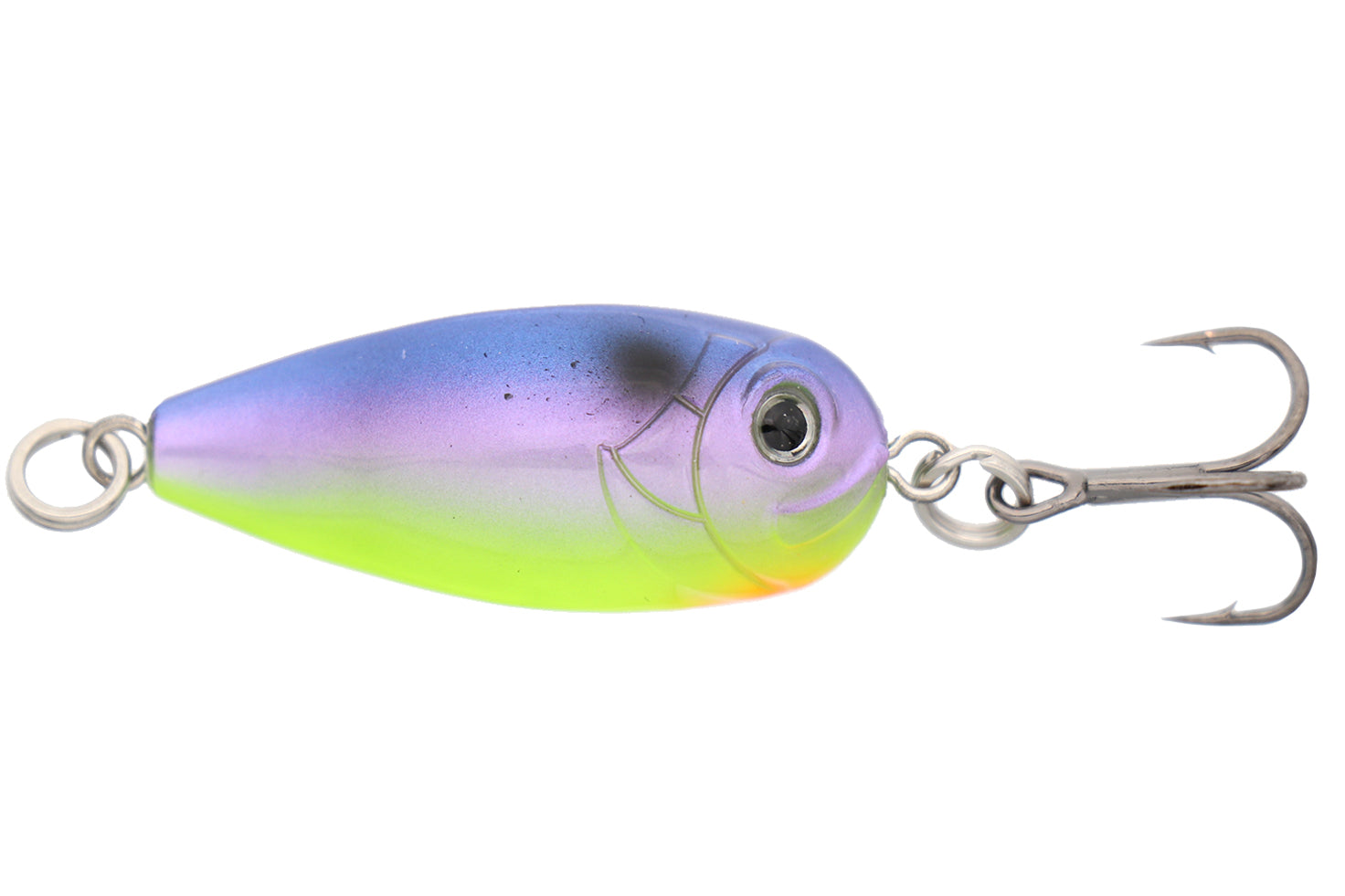erles fishing lure spoon Live Spoon 1/16 Hybrid Flutter Rattle Spoon