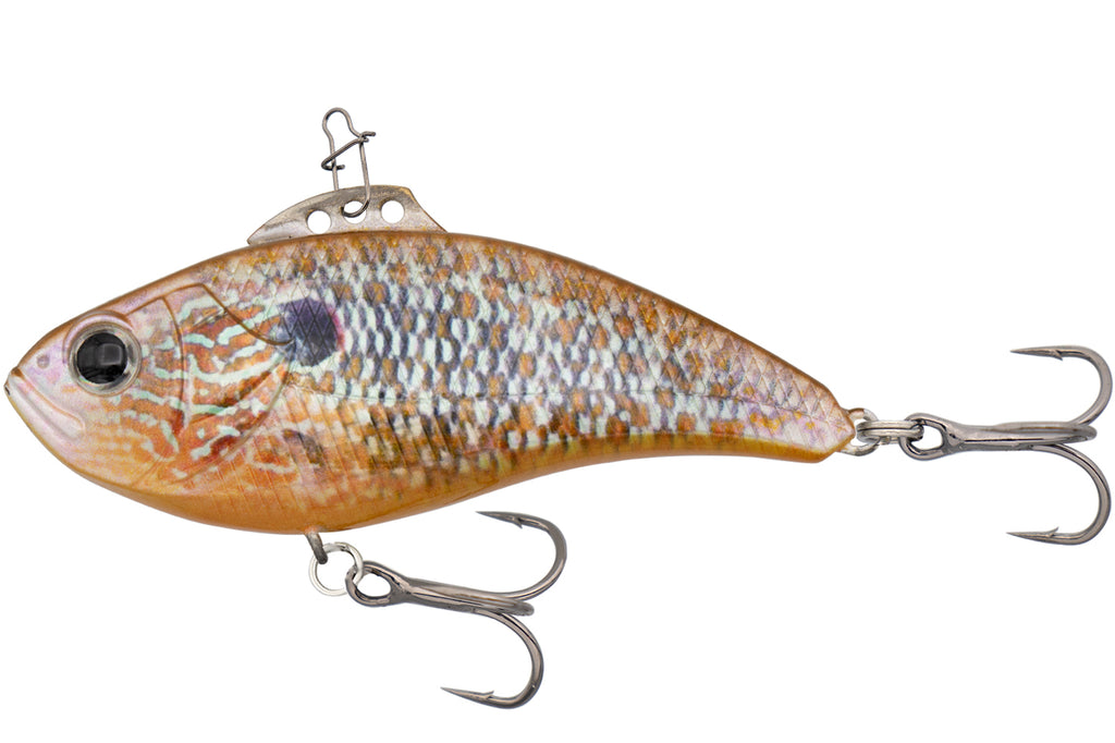  Lurefans V55 Bigeye Viper Lipless Crankbait For Bass Fishing,  Rattle Trap Fishing Lures, Freshwater Shad Crankbaits, Vibration Bait, BKK  Hooks, 3.16 2/5 Oz, Swim Baits For Perch, Pike, Musky, Zander