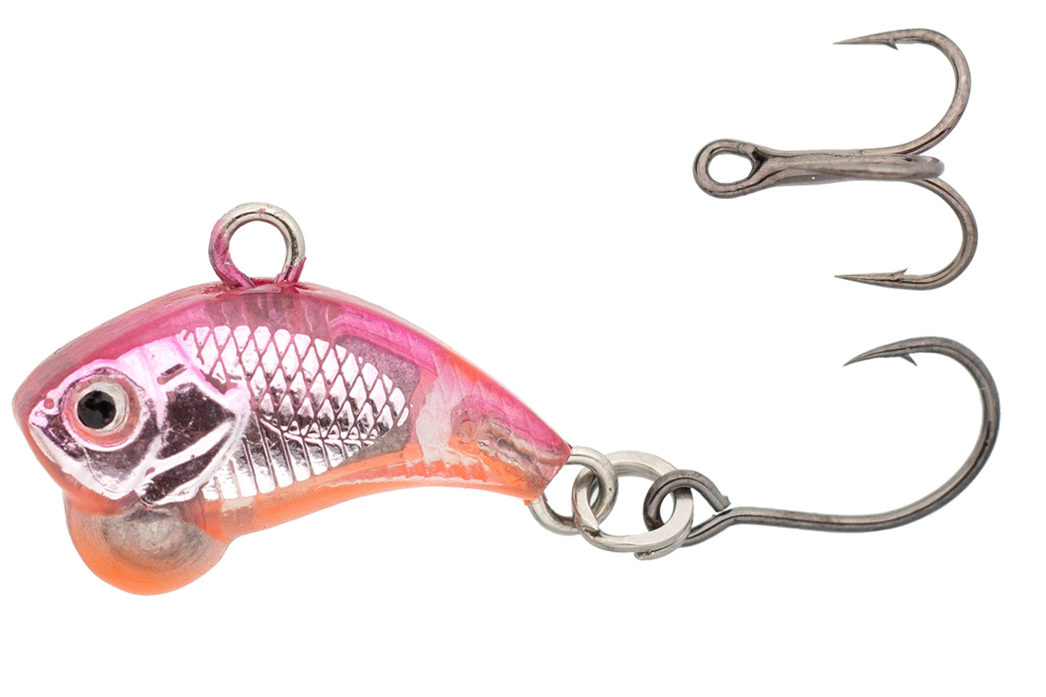 Eurotackle Z-Viber Micro - 1/16oz Ultra-Light Lipless Crankbait For Panfish & Ice Fishing (0.6")